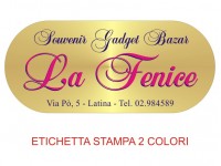 Etichette adesive per articoli da regalo e casalinghi (mm 57X27)  (cod.10L )
